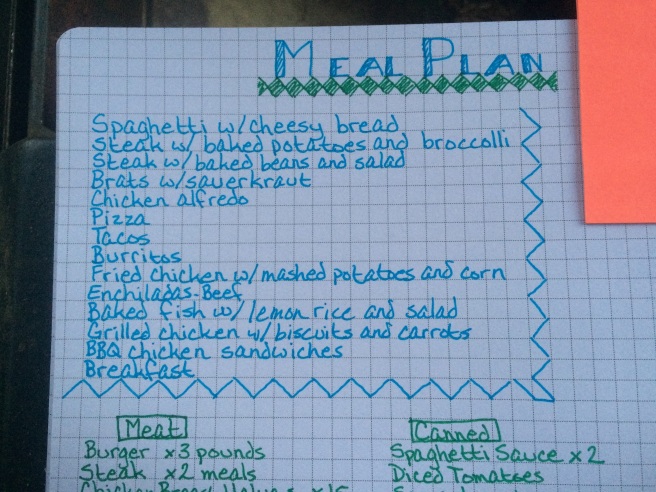 meal plan focus
